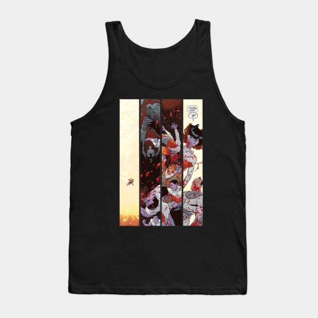 invincible comic strip Tank Top by super villain